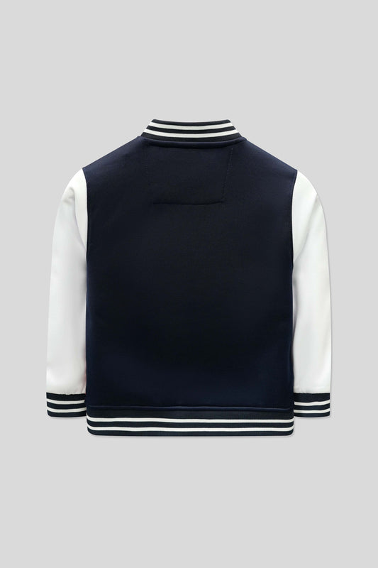 Little Boysâ Baseball Jacket - Astral Aura