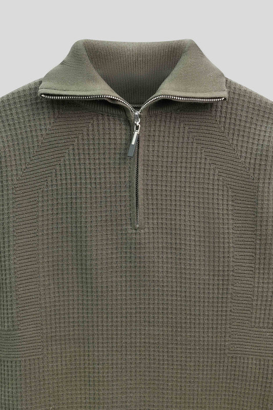Men Wool Jersey - Olive