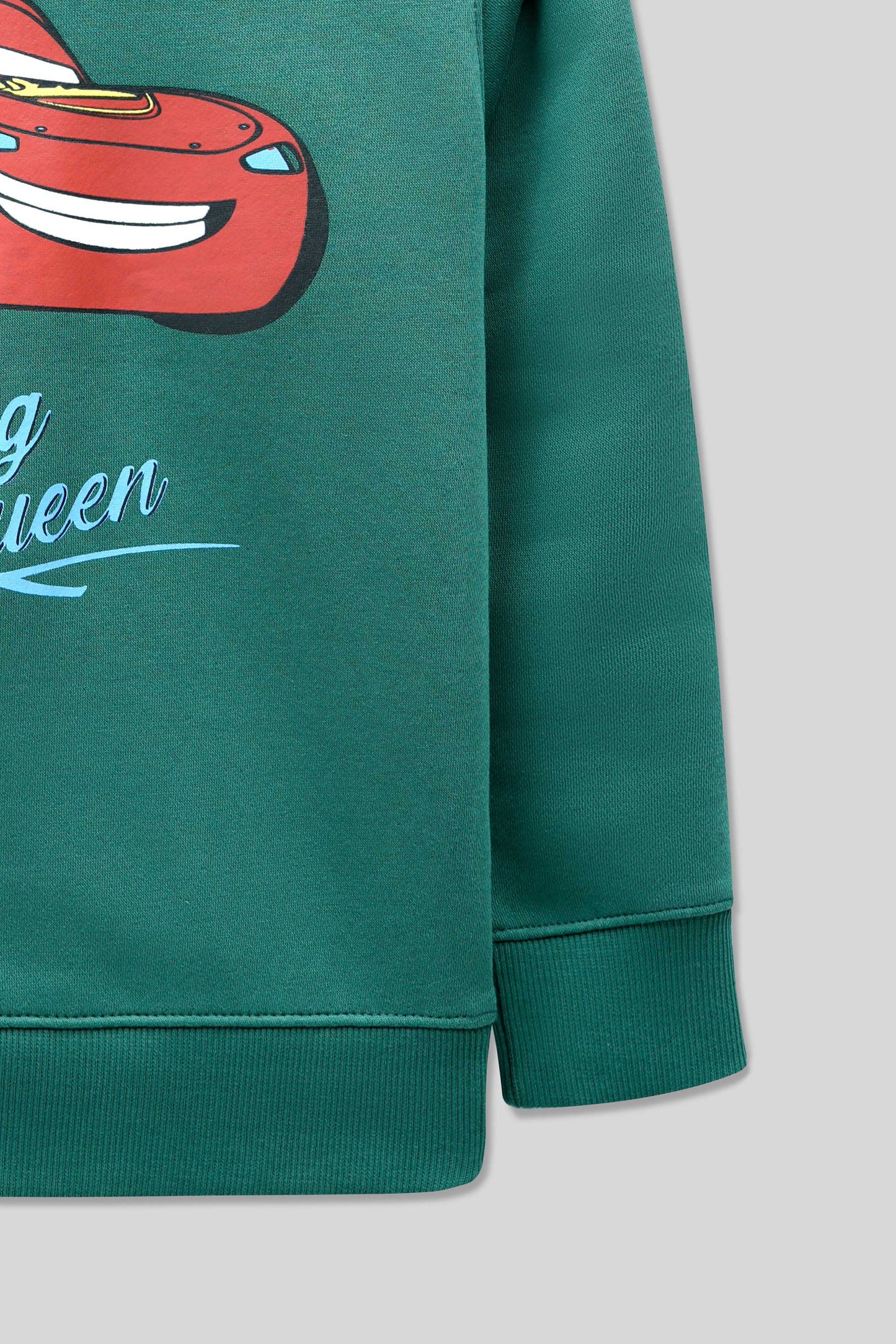 Boys Screen Print Sweatshirt - Evergreen