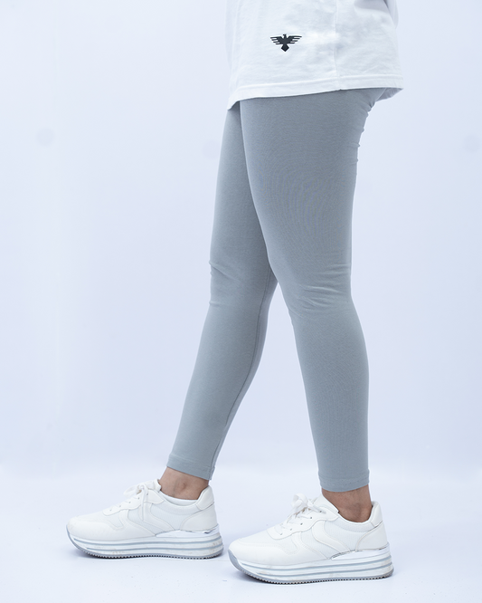 Women Plain Tights - Grey