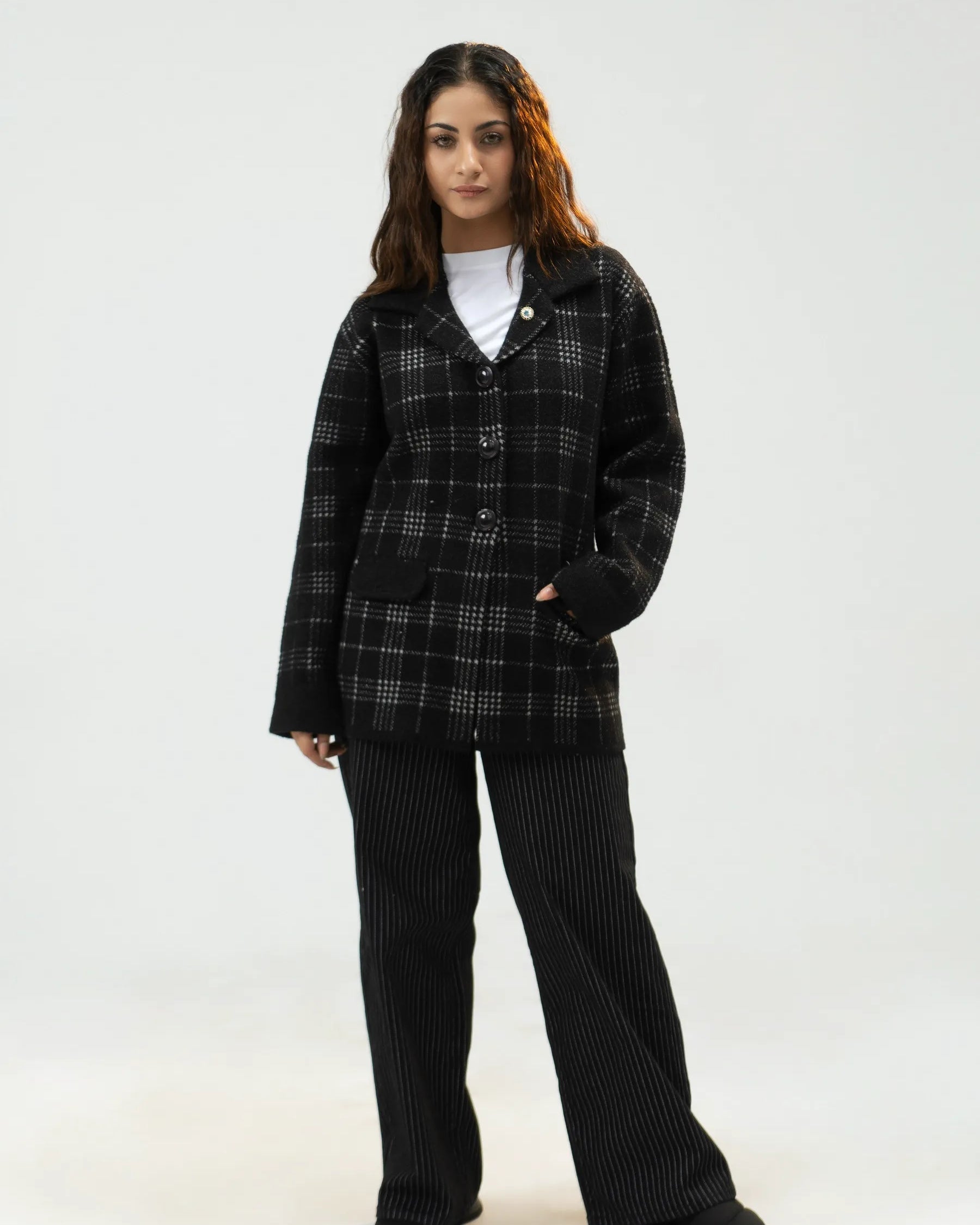 Women Regular Fit Jersey – Black - Harwage