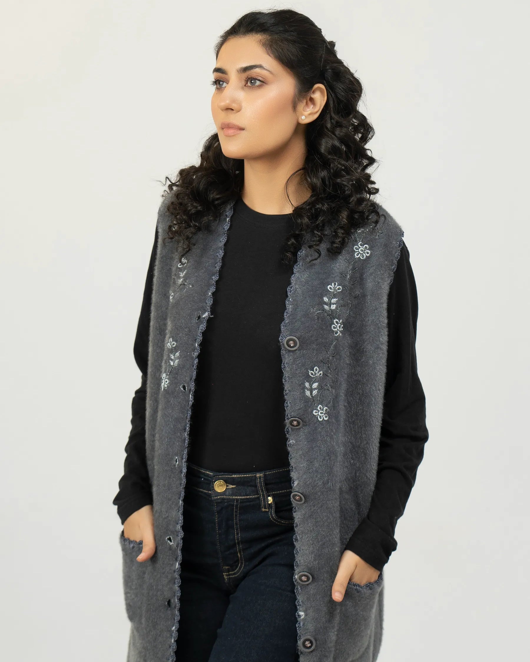 Women Regular Fit Sleeveless Jersey – Grey - Harwage