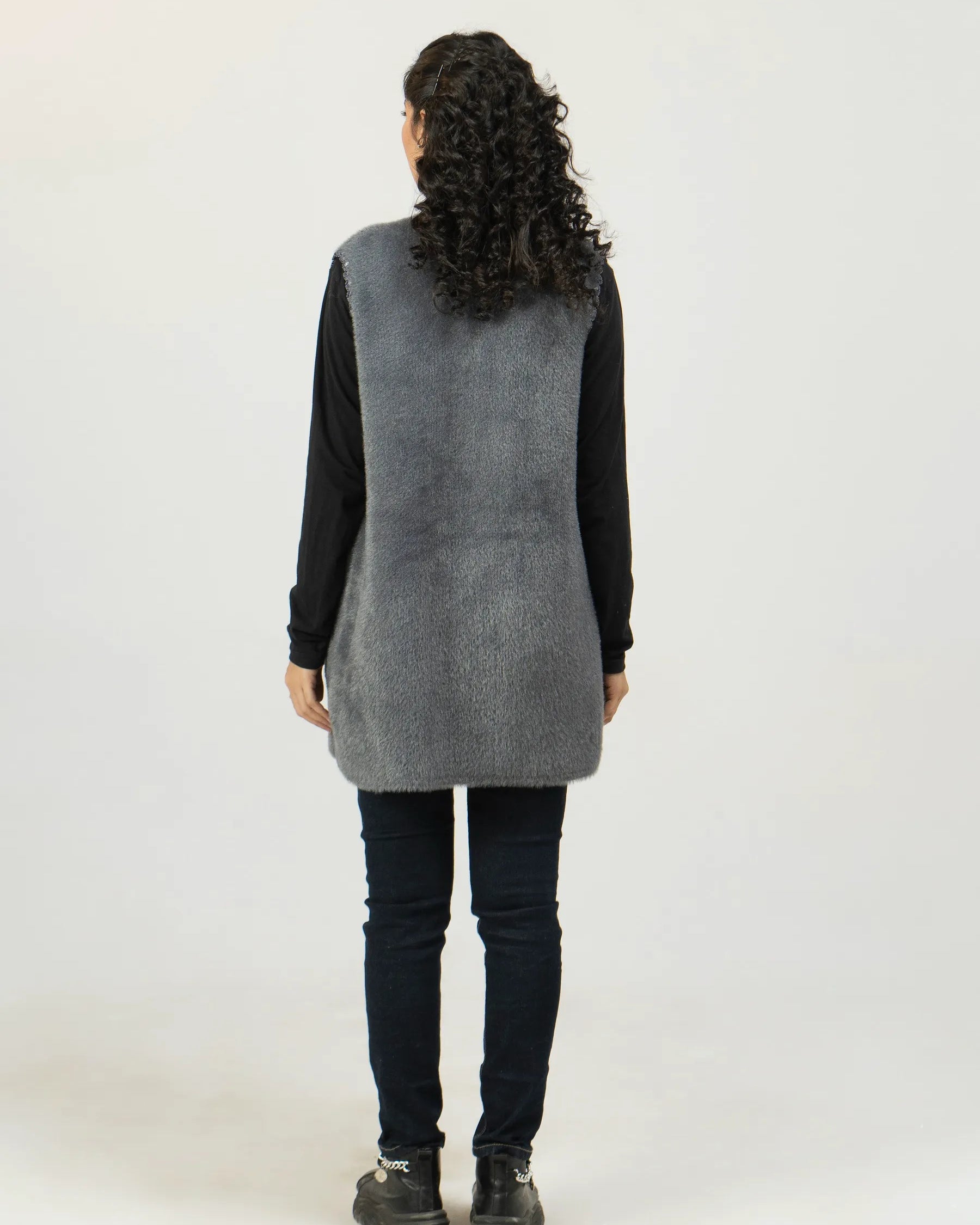 Women Regular Fit Sleeveless Jersey – Grey - Harwage