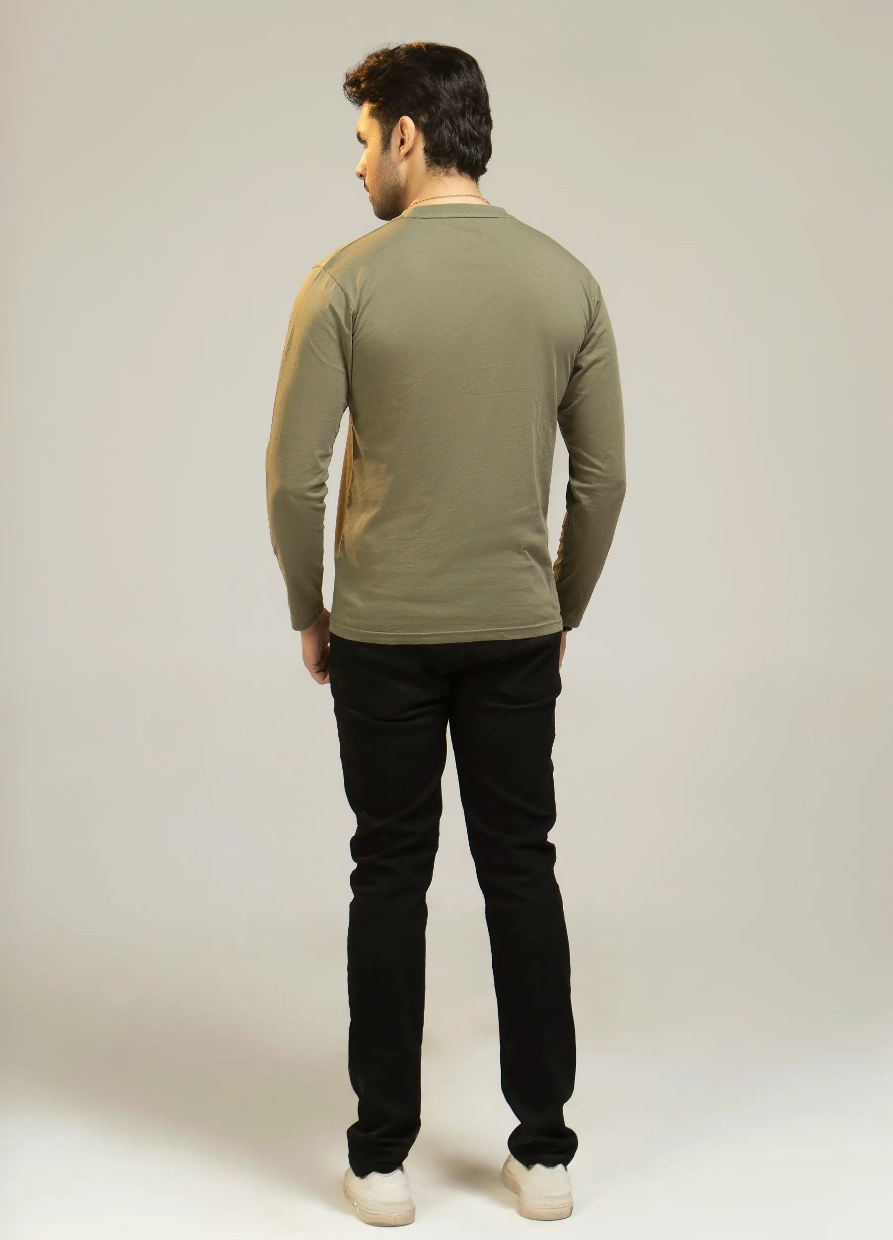 Men Full Sleeve Shirt β Olive Branch - Harwage