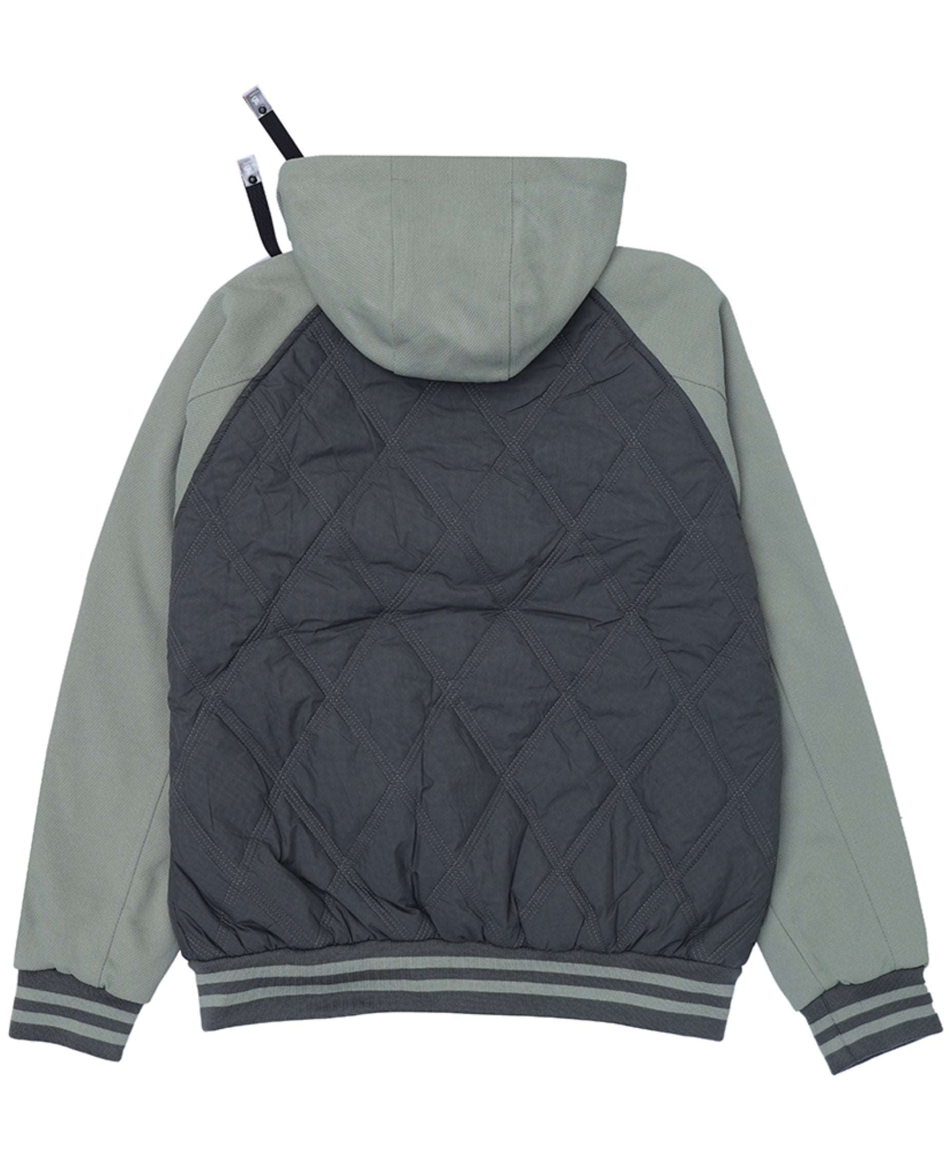 Men Regular Fit Parachute Jacket β Grey - Harwage