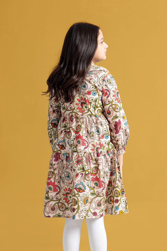 Little Junior Girls Cotton Frock Dress