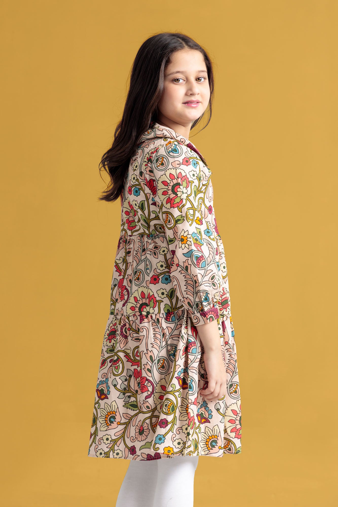 Little Junior Girls Cotton Frock Dress