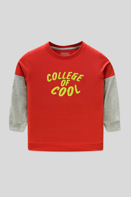 Little Boysâ Two-Piece Outfit - Tomato Navy