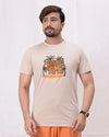 Men Printed T-Shirt - White Pepper - Harwage