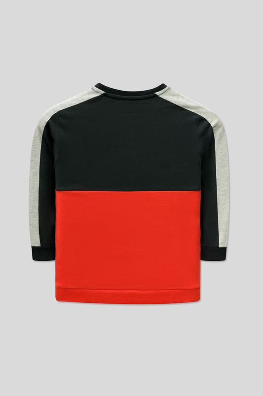 Little Boysâ Two-Piece Outfit - Black & Red