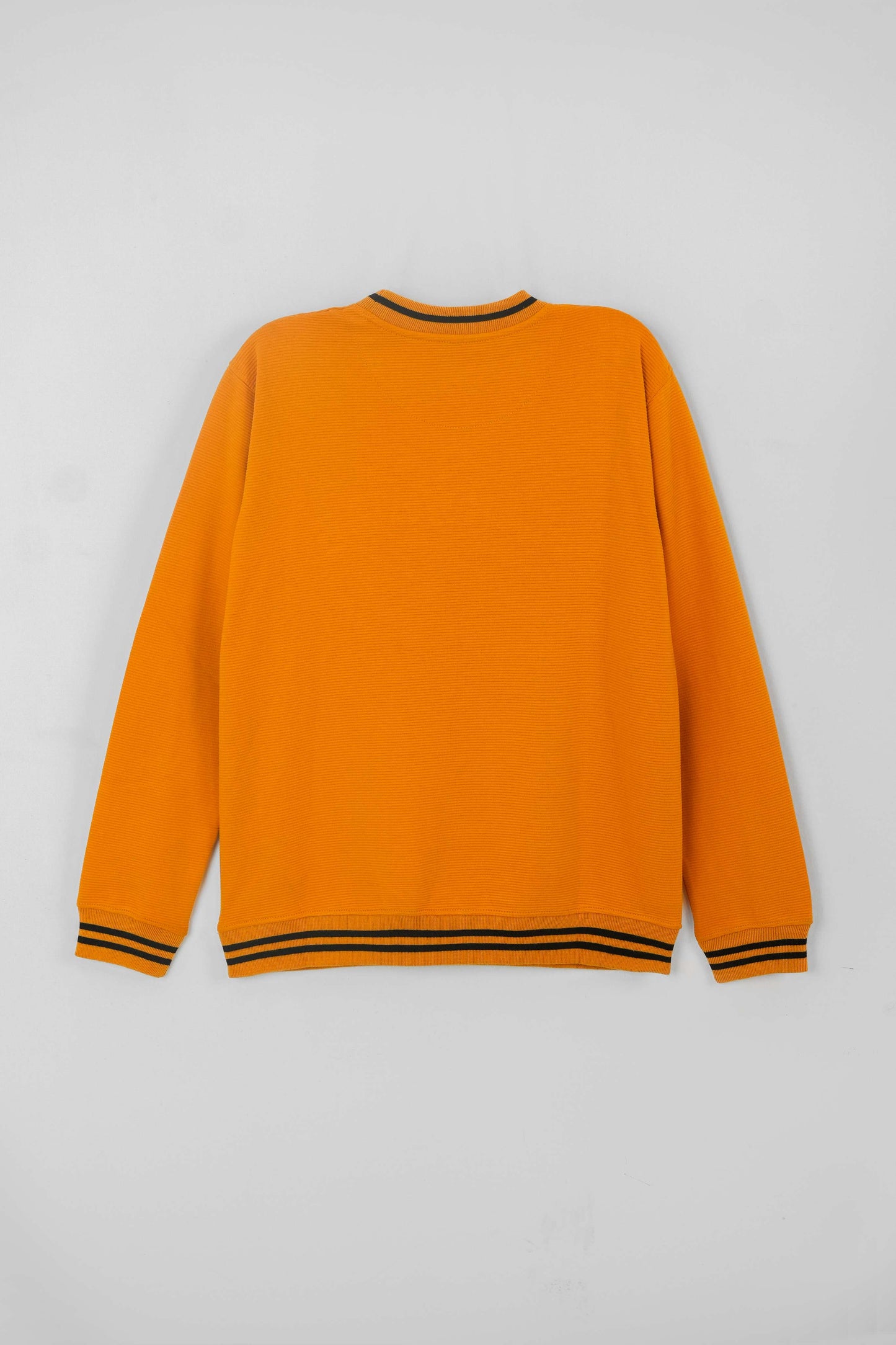 Men's Ottoman Rib Sweatshirt - Mustard
