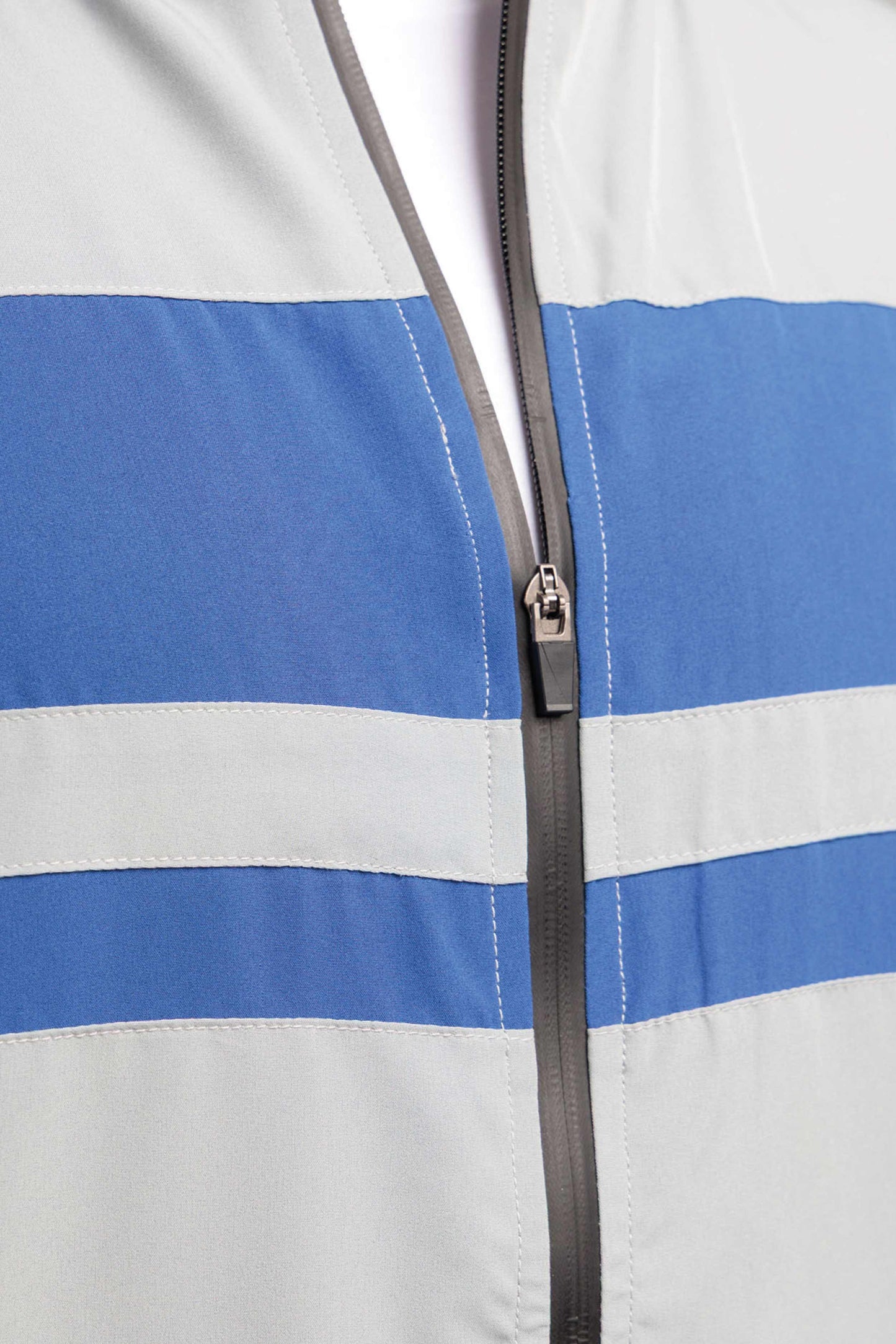 Men's Micro Stretch Active Wear Tracksuit - Silver Grey