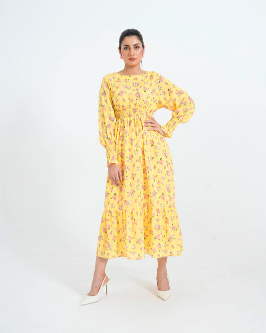 Maxi Dress - Yellow