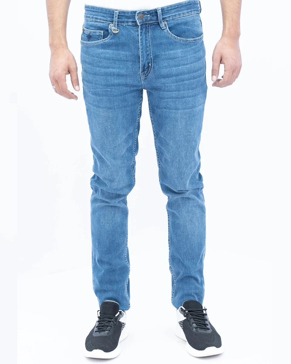 Men Slim Fit Denim Jeans – LT Blue