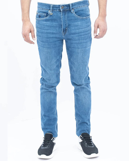 Men Slim Fit Denim Jeans β LT Blue