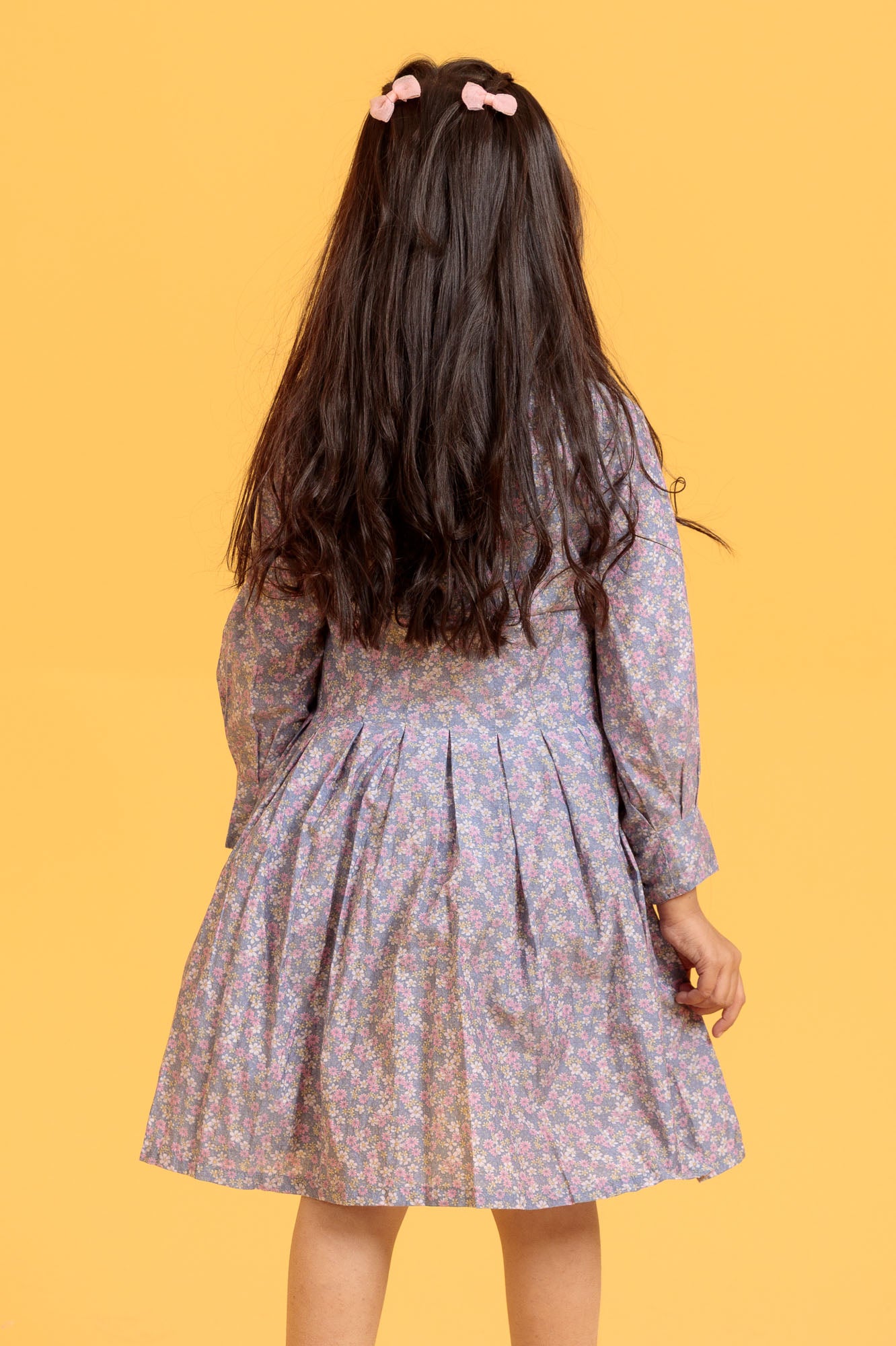 Little Girls’ Frock – Rose Tan