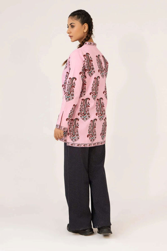 Women Printed Kurti - Pink