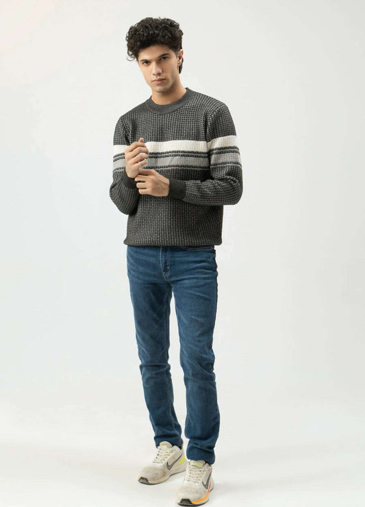 Men Regular Fit Jersey β Grey - Harwage