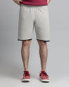 Men's 100% Cotton Shorts - Haider Grey