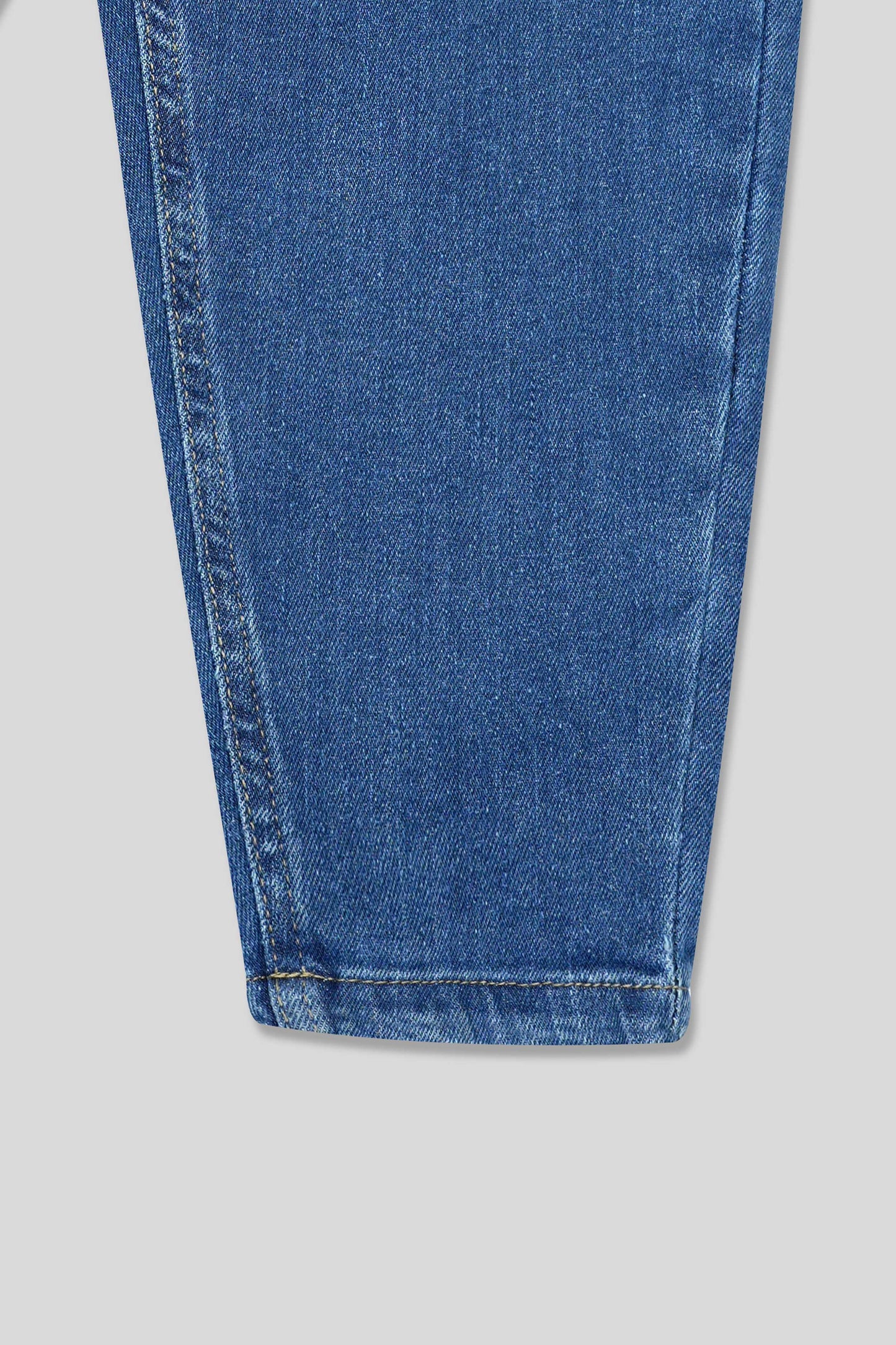 Girls Straight Fit Jeans - Dark Blue