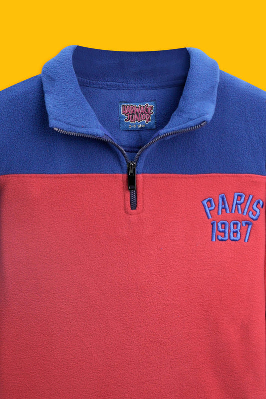 Little Boys Sweatshirt - Red Blue