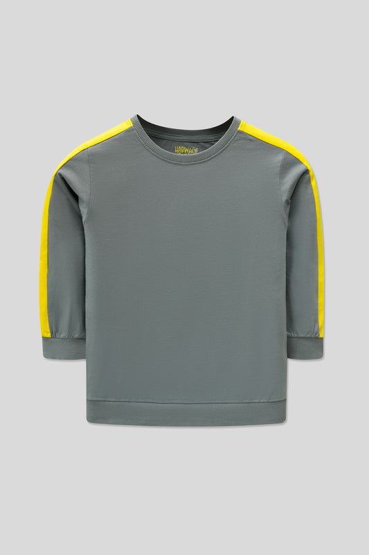 Little Boys’ Two-Piece Outfit - Neutral Grey