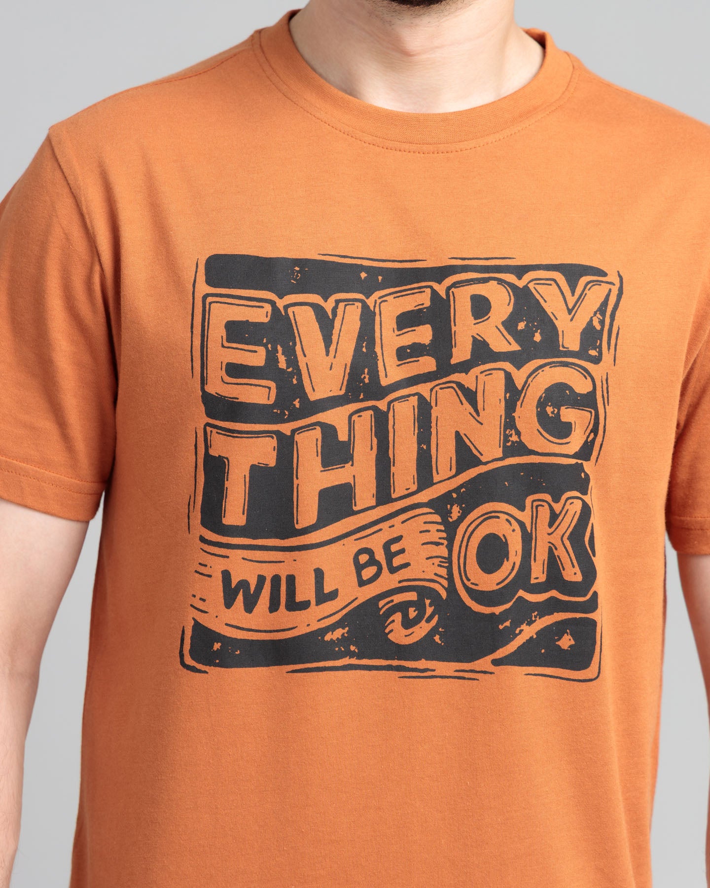 Men's Classic Single Jersey T-Shirt - Copper