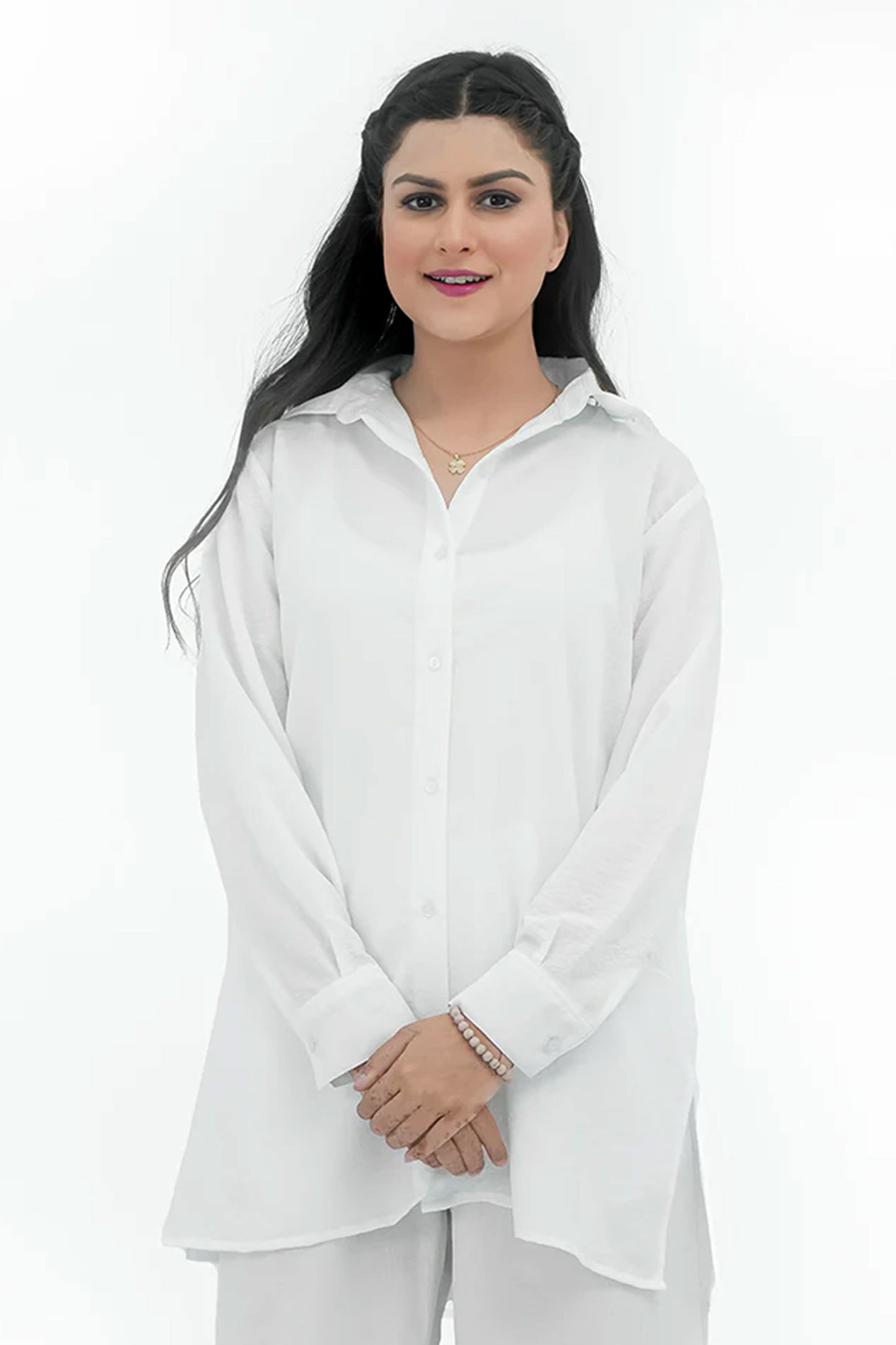 Women Basic Shirt - White