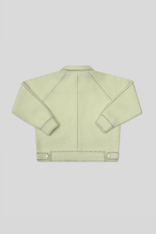 Womenâs Oversize Wool Coat - Star White