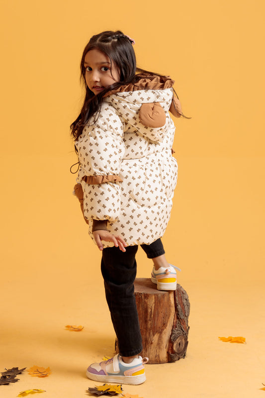 Parachute Jacket - Brown Butterfly