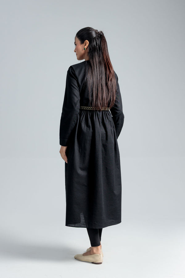 Women’s Cotton Frock - Black