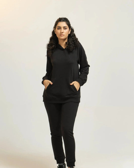 Women Tracksuit Regular - Black - Harwage