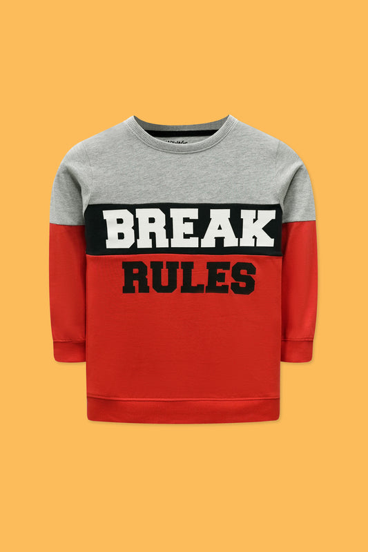 Little Boysâ Two-Piece Outfit - Grey & Black