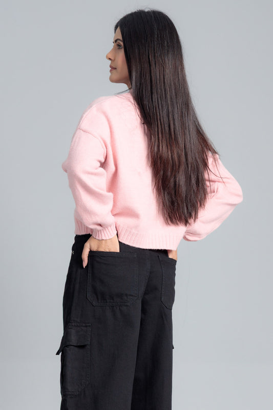 Womenâs Wool Jersey - Pink