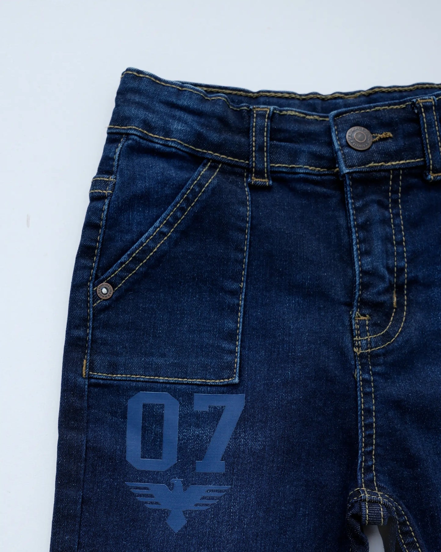 Boy Denim Short - Dark Blue