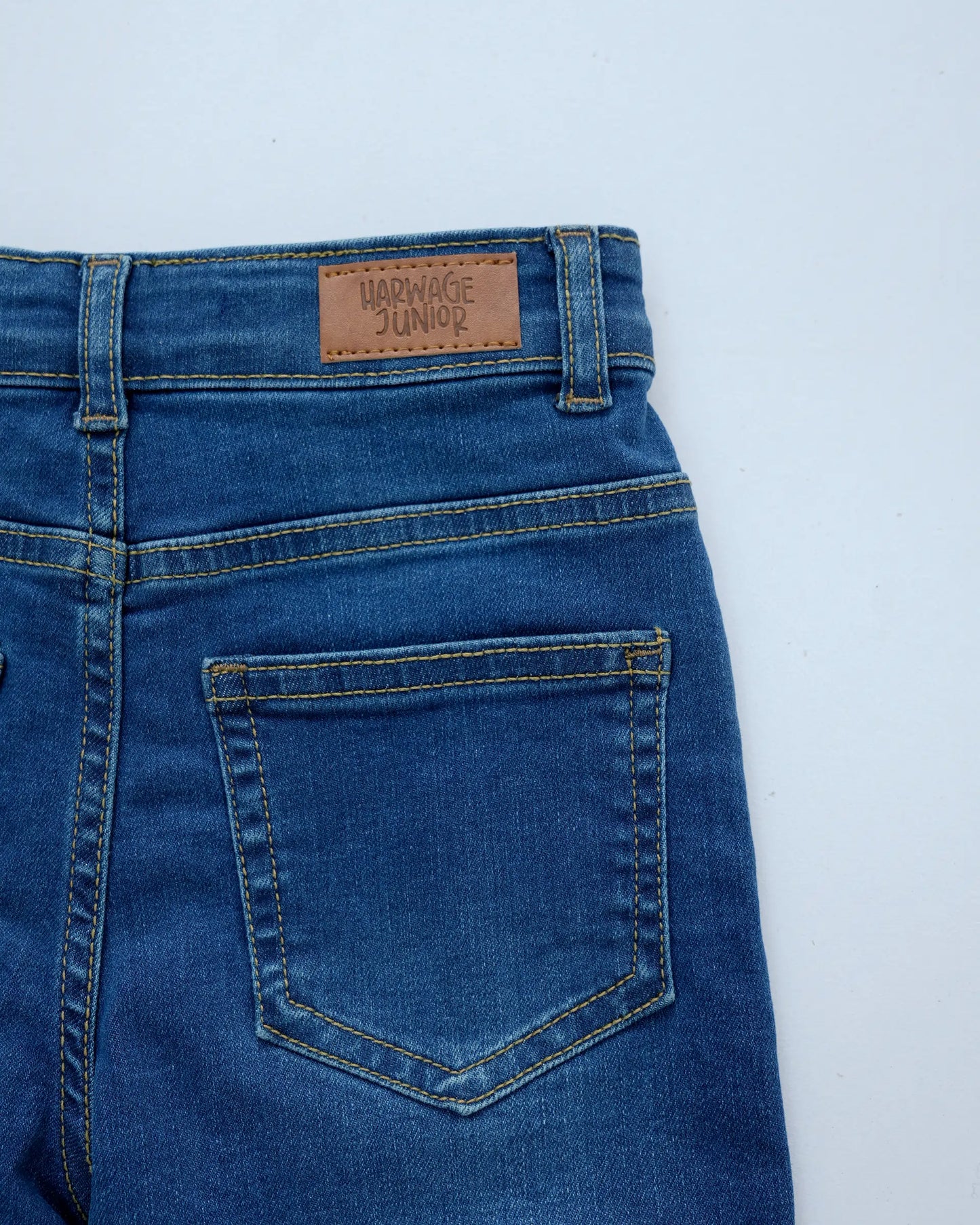 Boy Denim Short - Mid Blue