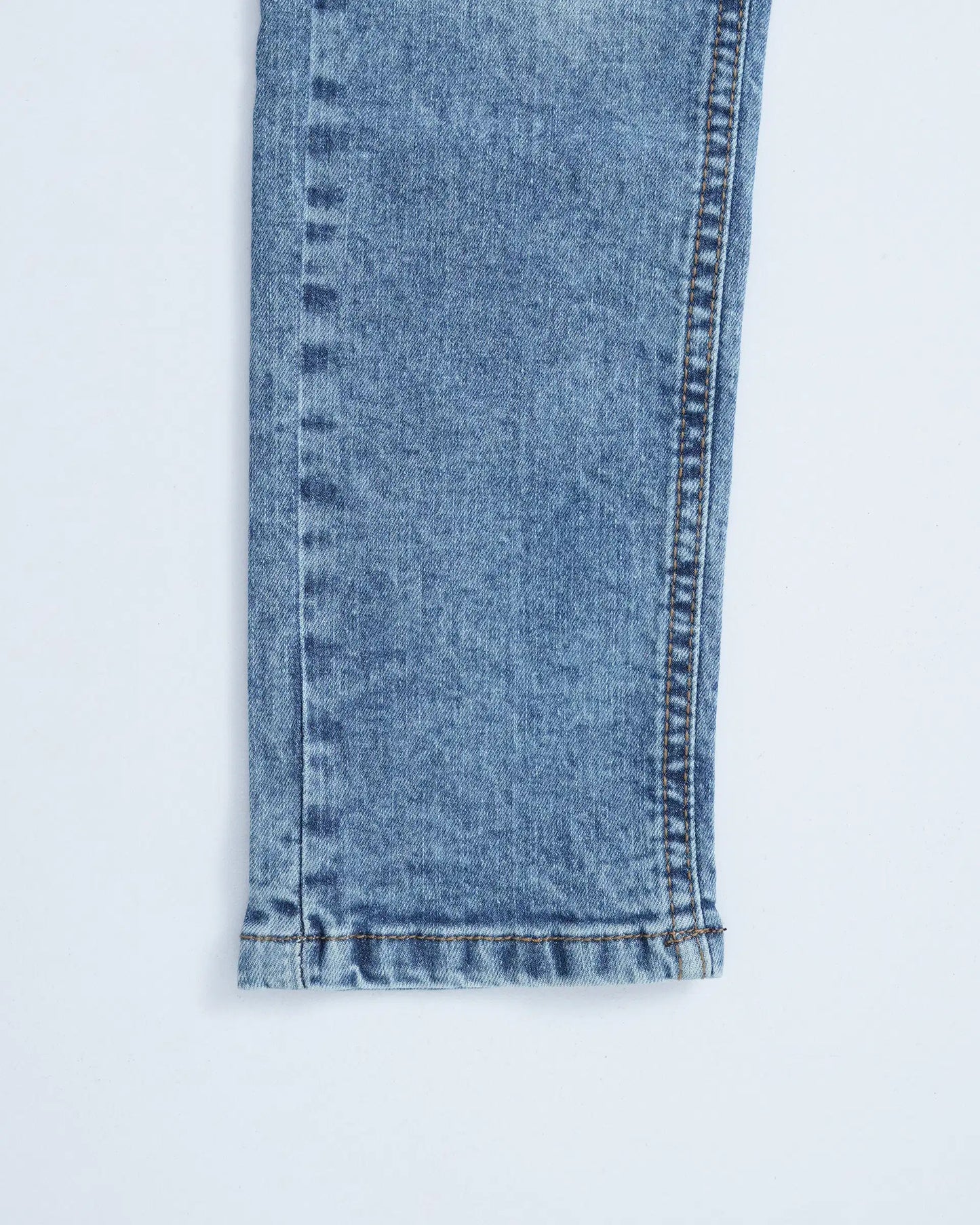 Boy Regular Straight Jeans - Acid Wash