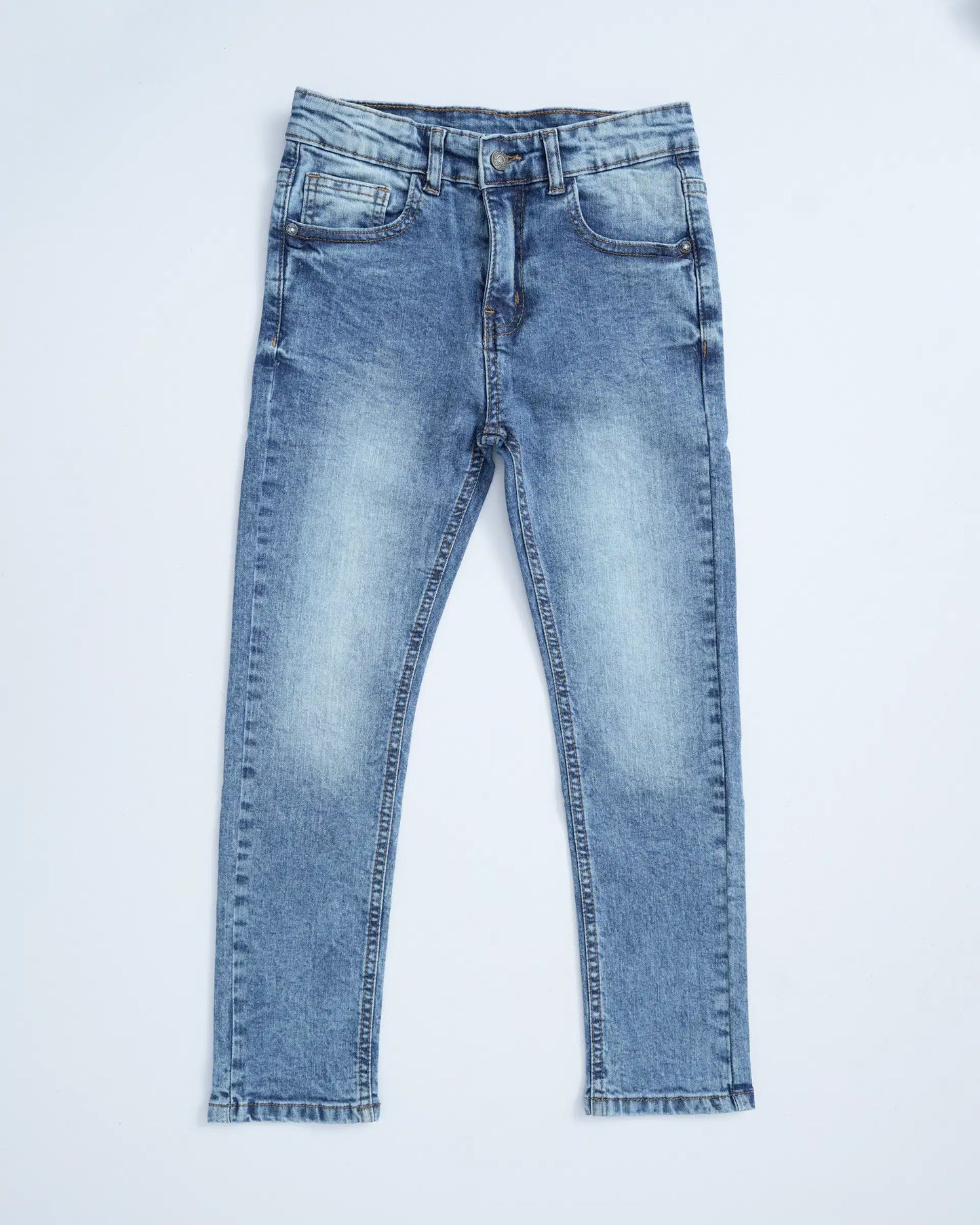 Boy Regular Straight Jeans - Acid Wash