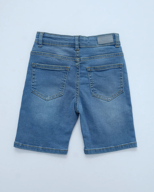 Boy Denim Short - LT Blue