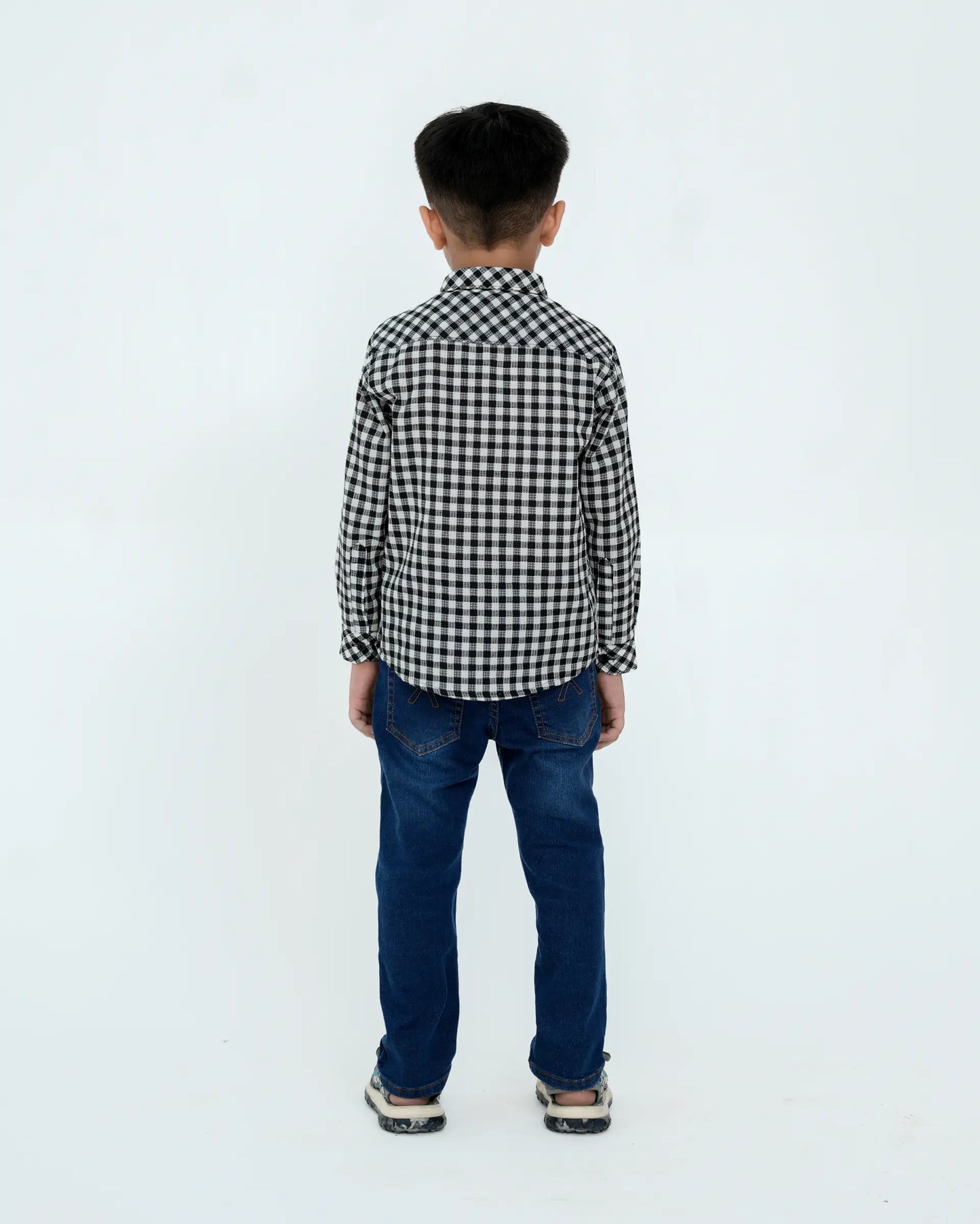 Boys Casual Shirts - Black