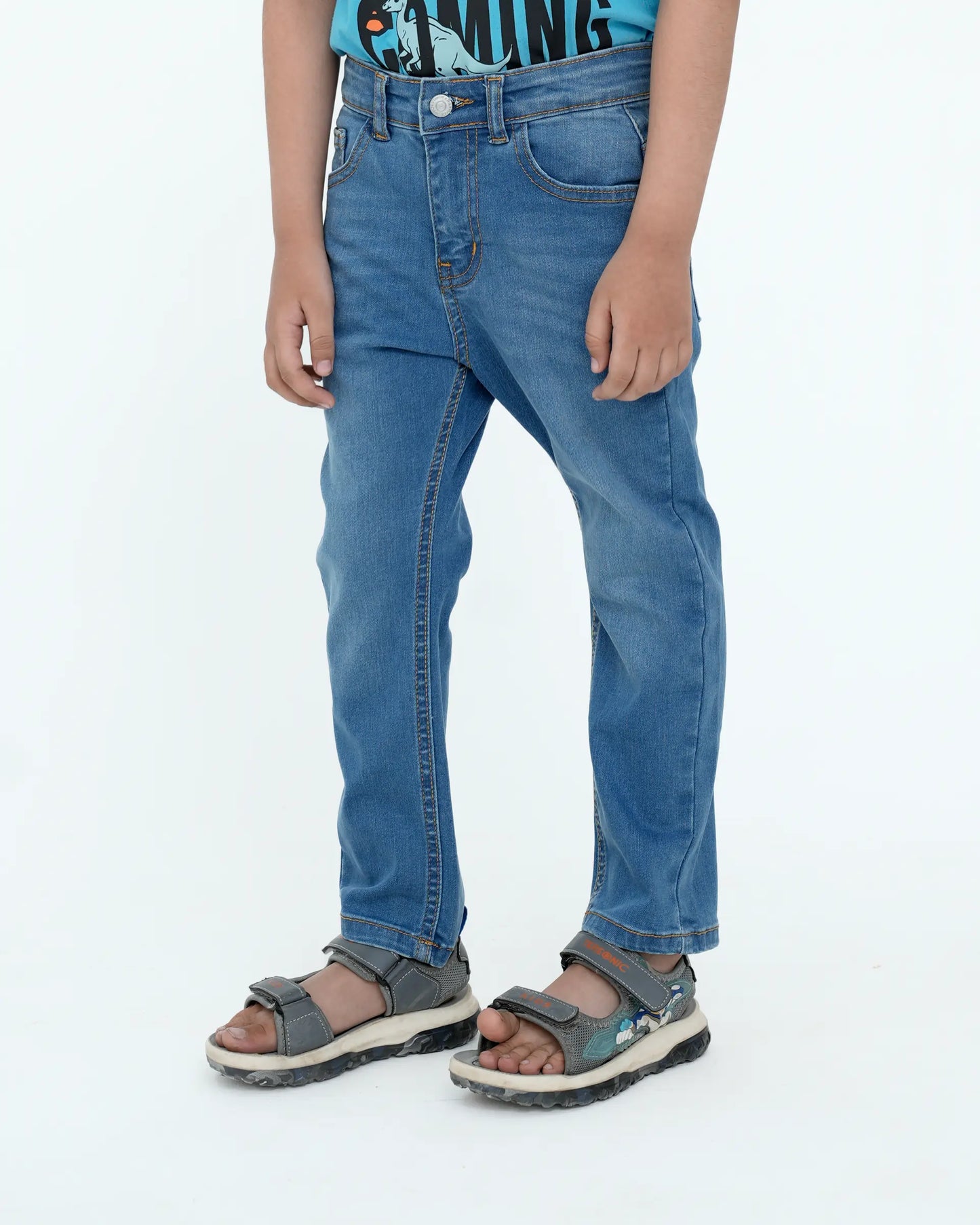 Boys Straight Fit - LT Blue