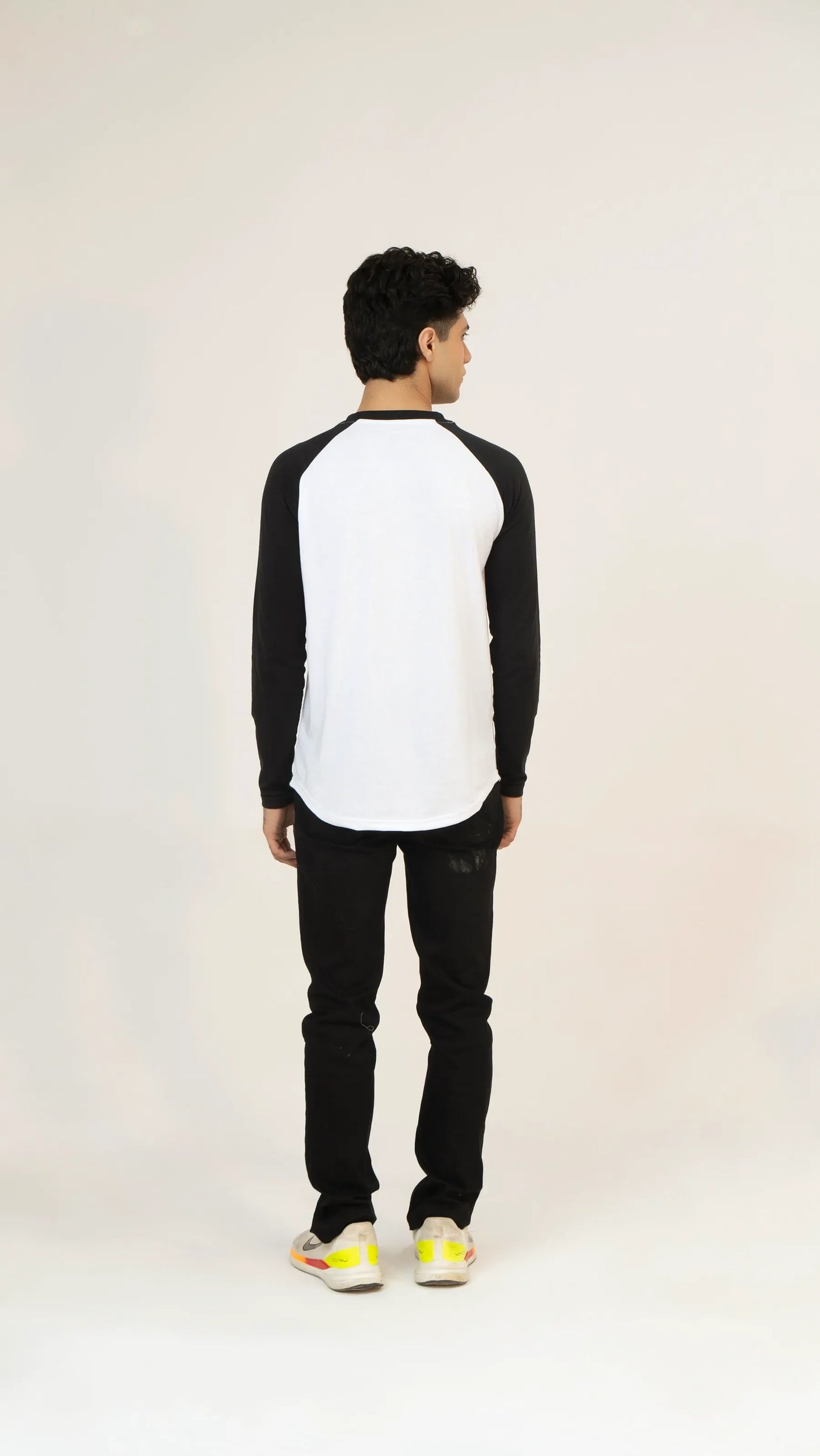 Men Full Sleeve T-Shirt - White - Harwage