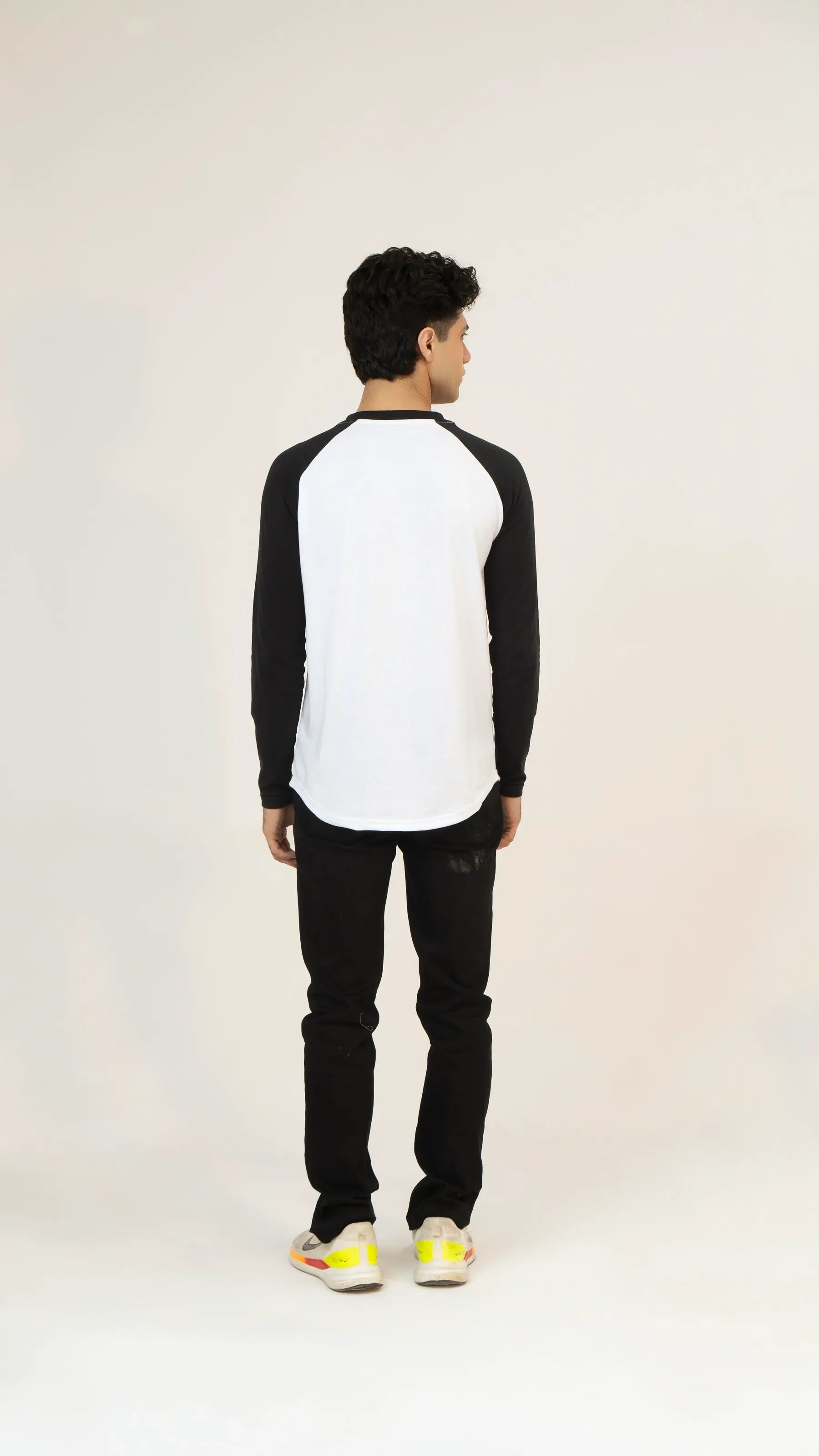 Men Full Sleeve T-Shirt - White - Harwage