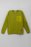 Men Regular Fit Sweatshirt β Olive Green