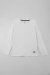 Men Full-Sleeve T-Shirt β White