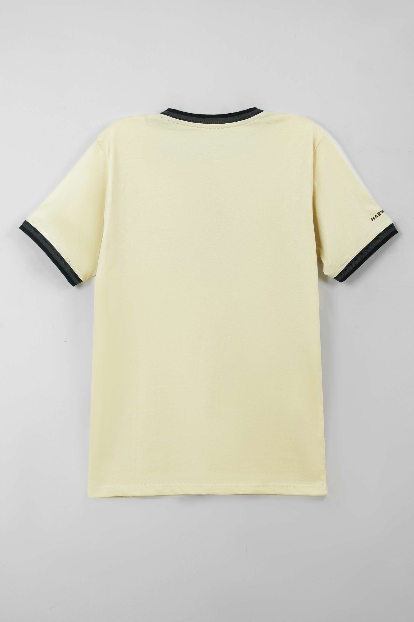 Men's Henley Zip Pique Polo Shirt - Cloud Cream