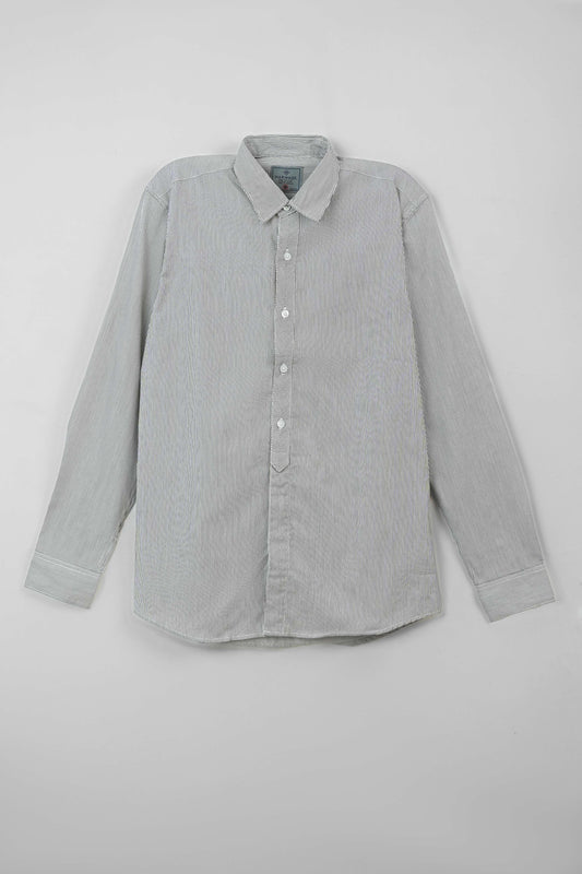 Men's Casual Woven Shirt -Off White