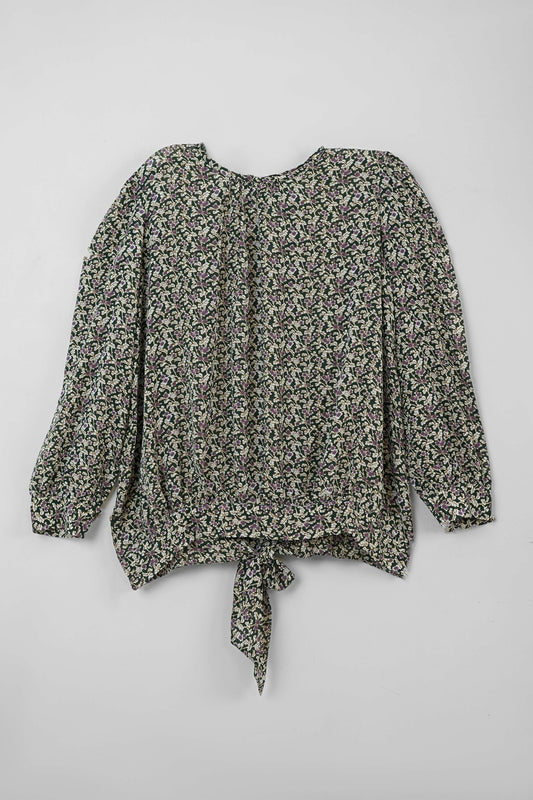 Women Cropped Shirt - Dark Green