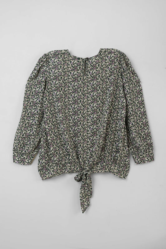 Women Cropped Shirt - Dark Green