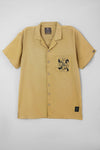 Men's Casual Resort Collar Shirt - Khaki